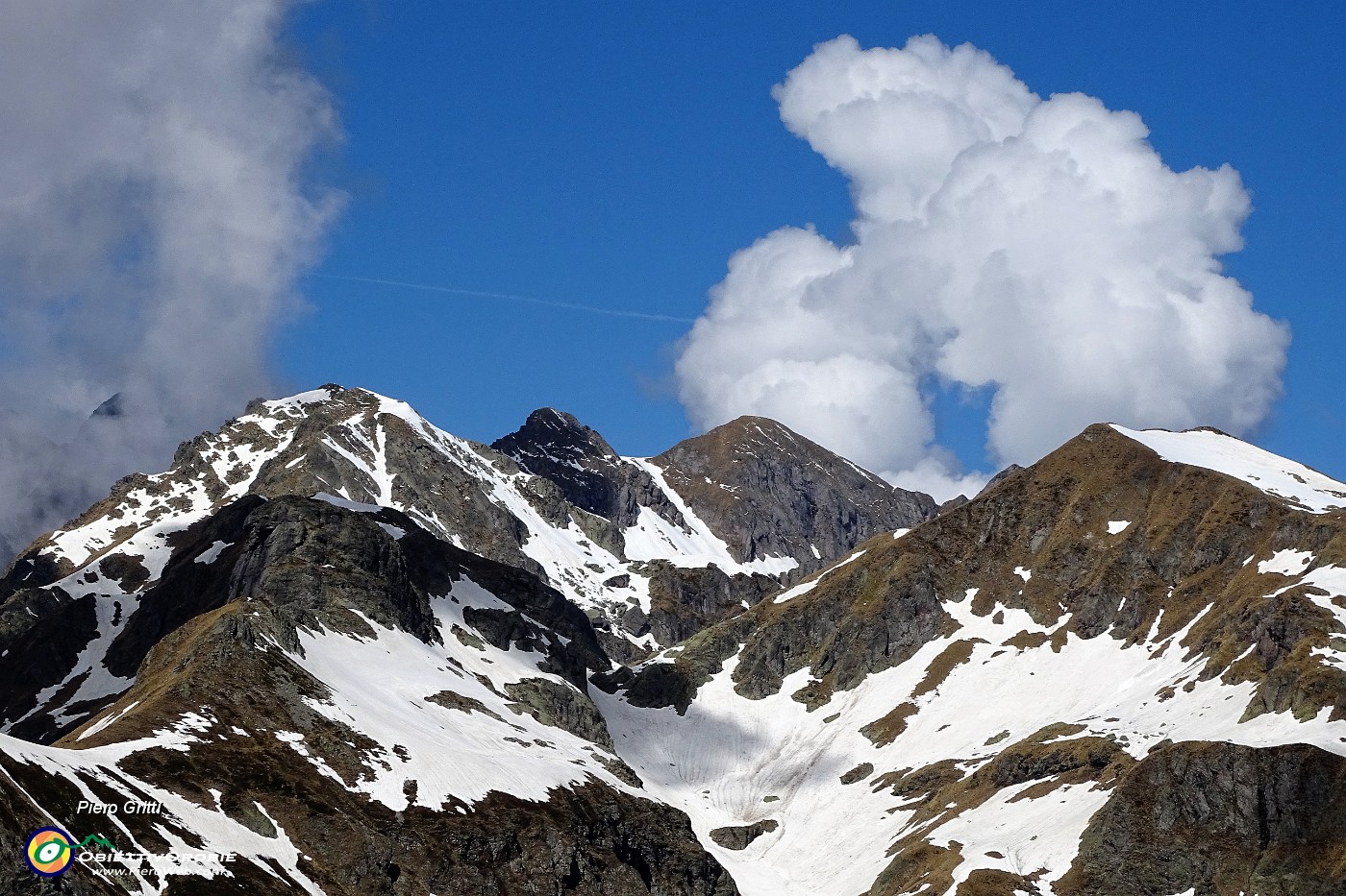 56 Da dx Cima Valpianella, Quota 2500, Pizzo Paradiso, Giarolo.JPG